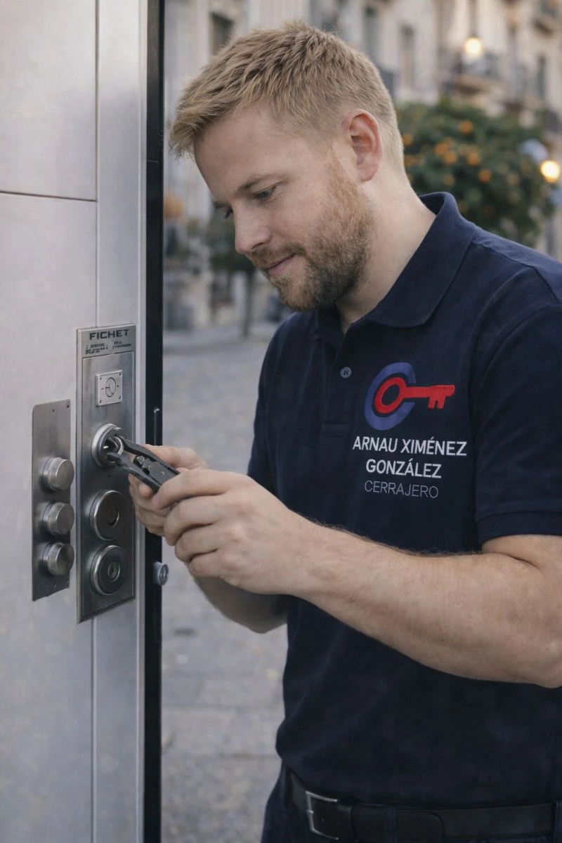 Lo que suele pasar en Granollers cuando una puerta venía avisando desde hace días