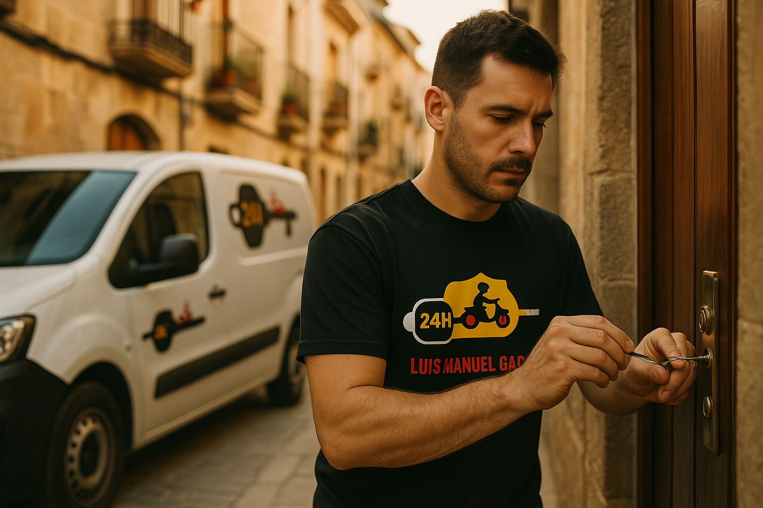 Volver a casa en Manresa y encontrarse una cerradura ya cansada