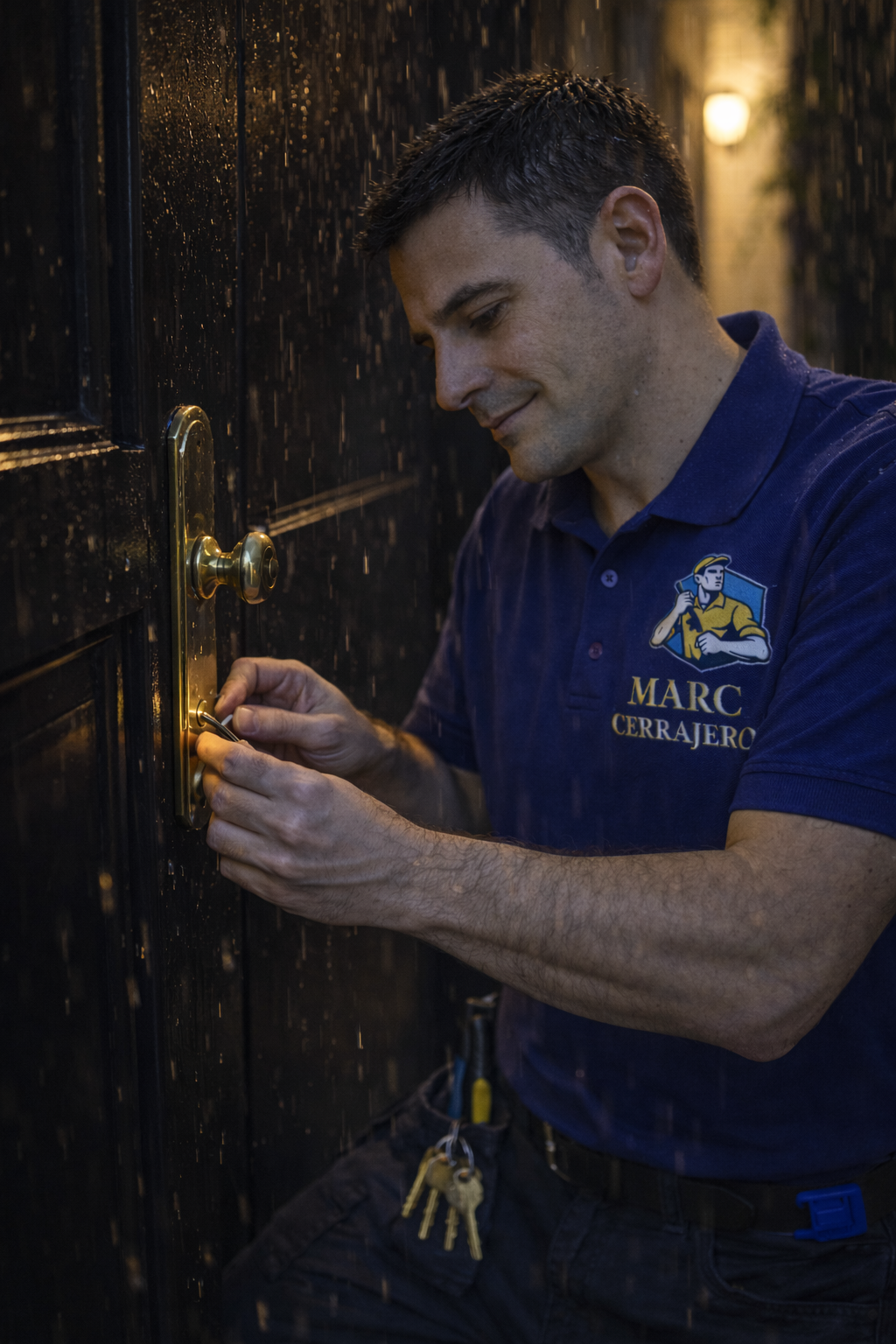 Lo que suele pasar en Arenys de Mar cuando una puerta venía avisando desde hace días